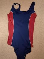 Badpak blauw met rood maat 44, Ophalen, Zo goed als nieuw, Blauw, Badpak