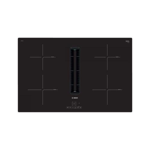 Bosch PIE811B15E inductiekookplaat met afzuiging, Witgoed en Apparatuur, Kookplaten, Nieuw, Inbouw, Inductie, 4 kookzones, Ophalen of Verzenden