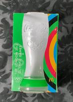 Coca Cola-glas met groene band Olympische Spelen 2012 Londen, Ophalen of Verzenden, Nieuw, Frisdrankglas