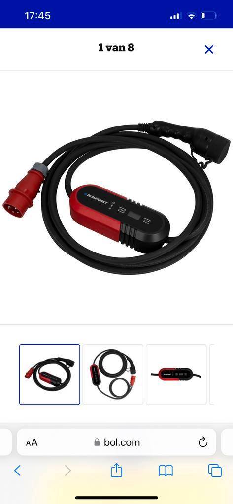Laadkabel 3 fase EV Port.Charger Type 2 P3PM2T2 |, Auto diversen, Laadpalen, Laadkabel, Ophalen