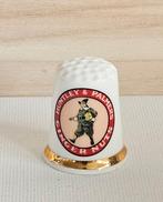 Vingerhoedje reclame, Verzamelen, Verzenden, Zo goed als nieuw, Porselein