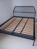 MADE tweepersoonsbed 160x200 - Zo goed als nieuw!, Huis en Inrichting, Ophalen, Zwart, Tweepersoons, Zo goed als nieuw