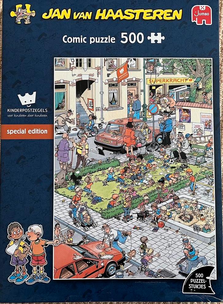 Jan van Haasteren Puzzels, Hobby en Vrije tijd, Denksport en Puzzels, Zo goed als nieuw, 500 t/m 1500 stukjes, Ophalen