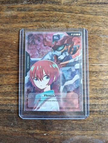 Gundam Card Game: Resource foil promo (RP-010) beschikbaar voor biedingen