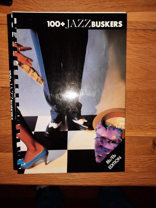 Bb-Eb editie-100+ jazz buskers-mooi (tenorsax, klarinet, etc, Muziek en Instrumenten, Bladmuziek, Gebruikt, Les of Cursus, Jazz