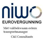 NIWO Euro Transportvergunning vervoersmanager vakbekwaam 200, Vacatures, 25 - 32 uur, Starter, MBO, Freelance of Uitzendbasis
