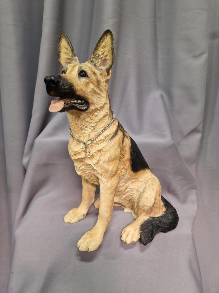 Origineel FireSide Duitse Herder beeld, Verzamelen, Beelden en Beeldjes, Nieuw, Dier, Ophalen of Verzenden