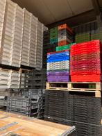 diverse kratten kunststof bakken in vele maten restpartijen, Ophalen, Gebruikt, 40 tot 60 cm, 50 tot 75 cm