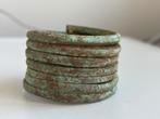 Ancient 2000 Year Old Bronze Age Dong Son Bracelet/ armband, Ophalen of Verzenden