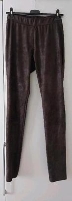 Moscow legging bruin suède look maat XS, Kleding | Dames, Maat 36/38 (S), Bruin, Zo goed als nieuw, Legging
