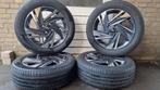 Hyundai i20 Bayon 16 INCH VELGEN Bi-Color 52910-00200 ALUSET, Auto-onderdelen, Ophalen, Gebruikt, 16 inch, Banden en Velgen