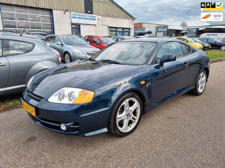 Hyundai Coupé 2.0i-16V Dynamic Clima! Bj:2004 NAP!, Auto's, Hyundai, Bedrijf, Te koop, Coupé, ABS, Airbags, Airconditioning, Boordcomputer