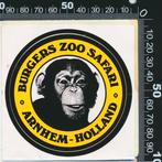 Sticker: Burgers Zoo Safari - Arnhem (3), Ophalen of Verzenden, Zo goed als nieuw, Dier en Natuur
