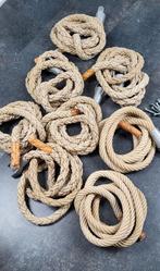 7 Klimtouwen uit gymzaal. €30 per stuk., Ophalen, Gebruikt