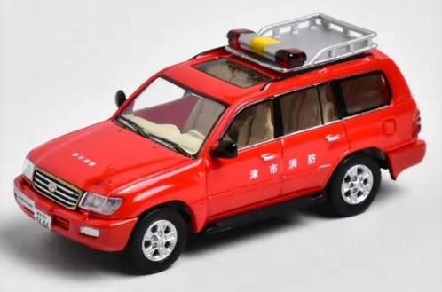 Toyota Landcruiser 100 Chinese Brandweer, Hobby en Vrije tijd, Modelauto's | 1:87, Zo goed als nieuw, Auto, Overige merken, Ophalen of Verzenden