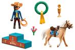 PLAYMOBIL 70697 Rodeo Pru en Paard Chica Linda 20 delig, Ophalen of Verzenden, Nieuw, Complete set