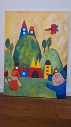 Schilderij voor kinderkamer, Antiek en Kunst, Kunst | Schilderijen | Modern, Ophalen