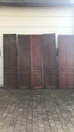 Prachtige antieke ensuitedeuren in pitch pine uit 1906, Ophalen, La belle porte, Jurgen.hoogenboezem@gmail.com, Binnendeur