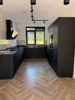 Complete Zwarte Keuken met Apparatuur Bruynzeel, Ophalen, Gebruikt, Overige materialen, Zwart