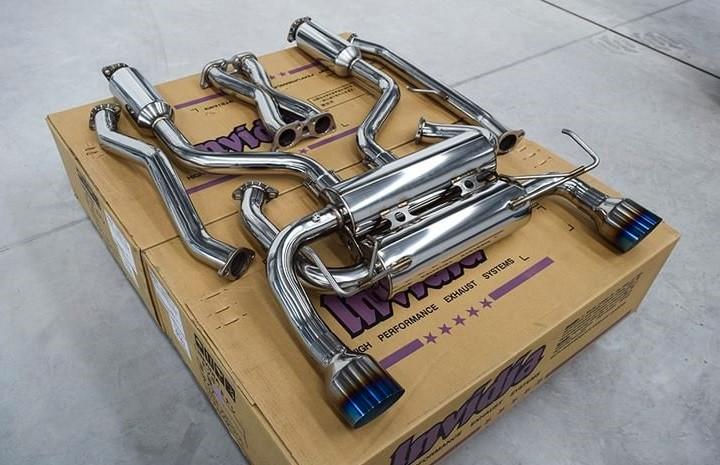 Invidia Gemini Catback uitlaatsysteem - Nissan 350Z, Auto diversen, Tuning en Styling, Ophalen of Verzenden