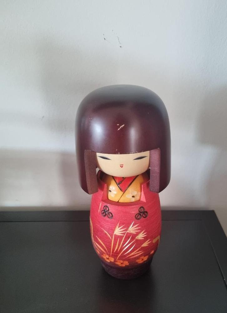 Mooie Michiyuki Kokeshi van Masae Fujikawa (1942-2015), Antiek en Kunst, Kunst | Niet-Westerse kunst, Verzenden