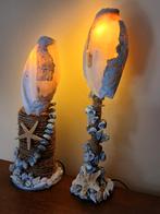 Unieke schelplampen..30€ perstuk of 2 voor 55€.., Verzamelen, Mineralen en Fossielen, Ophalen
