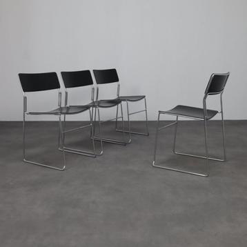 Set of 4 Dining Chairs “Sultana” by Arrben Italy, 1980s beschikbaar voor biedingen