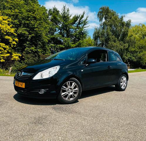 Opel Corsa 1.4 Enjoy Nieuwe apk, Auto's, Opel, Particulier, Corsa, Benzine, Zwart, Ophalen