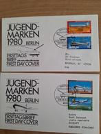 50. postzegels fdc berlijn 1980, Postzegels en Munten, Postzegels | Europa | Duitsland, Ophalen of Verzenden