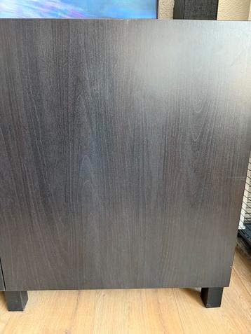 Deuren (5x) (prijs per stuk)Ikea Besta zwart bruin
