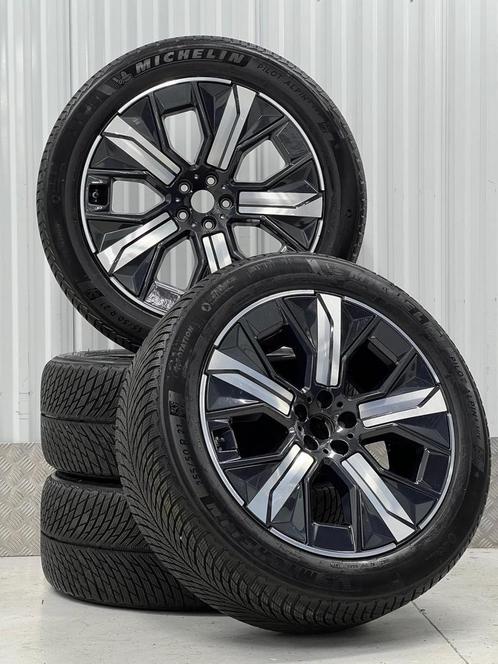 BMW IX 21inch Velgen + Winterbanden, Auto-onderdelen, Banden en Velgen, Banden en Velgen, Winterbanden, 21 inch, 255 mm, Personenwagen