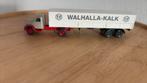 WIKING MAGIRUS  MET OPLEGGER WALHALLA-KALK. 1:87, Hobby en Vrije tijd, Modeltreinen | H0, Ophalen of Verzenden, Zo goed als nieuw