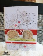 Kaart Stampin' Up! It's your day, egeltjes, Ophalen of Verzenden, Nieuw, Overige thema's