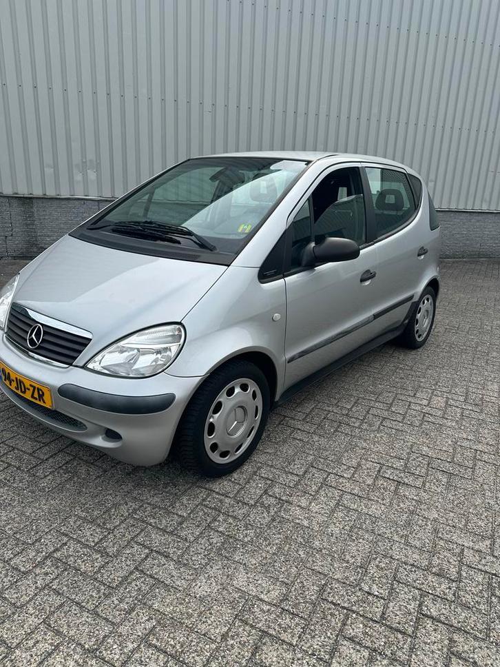 Mercedes-Benz A-Klasse 1.4 A140 Lang 2002 Grijs, Auto's, Mercedes-Benz, Bedrijf, A-Klasse, Benzine, D, Hatchback, Handgeschakeld