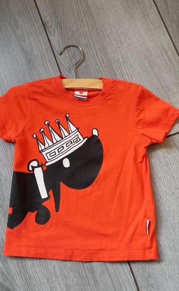 Takkie Oranje T-shirt maat 80 beschikbaar voor biedingen