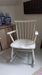 Schommelstoel, Ophalen, Gebruikt, Wit, Eén