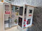 Speelkeuken met accessoires van hout, Kinderen en Baby's, Speelgoed | Speelkeukens, Ophalen of Verzenden, Zo goed als nieuw, Hout
