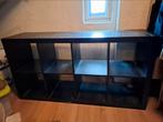 ikea kallax 2x4 kast zwart, Ophalen, Gebruikt, 50 tot 100 cm, Minder dan 100 cm