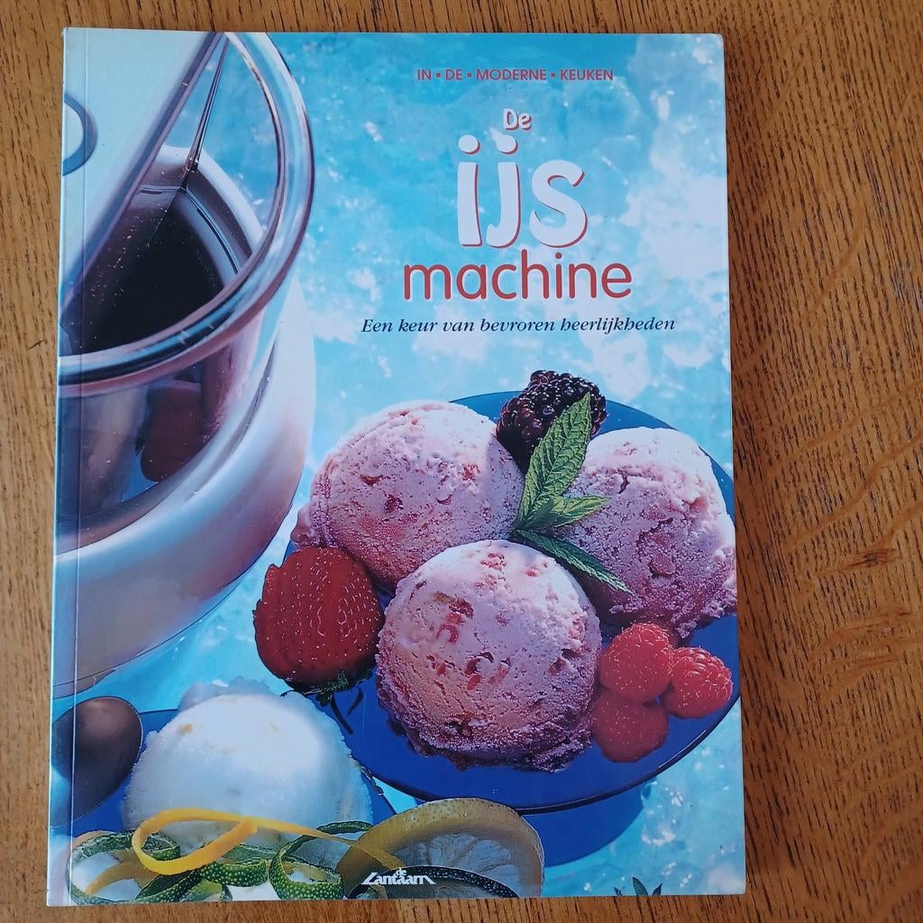 De Ijsmachine - Heerlijke Recepten, Ophalen of Verzenden, Zo goed als nieuw, Europa, Onbekend