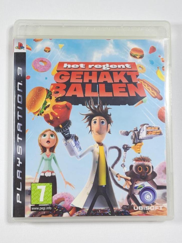 Het Regent Gehaktballen - PlayStation 3 - PS3 - PAL, Spelcomputers en Games, Games | Sony PlayStation 3, Zo goed als nieuw, Avontuur en Actie