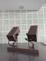 Philips; style: brutalist, Gebruikt, Metaal of Aluminium, Ophalen of Verzenden, Plafondspot of Wandspot