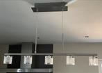Aluminium lamp met 5 glaasjes, Ophalen, Zo goed als nieuw, 75 cm of meer
