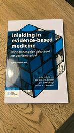Inleiding evidence based medicine, Ophalen of Verzenden, Zo goed als nieuw, HBO