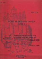 JAN FOX - KORAALBEWERKINGEN - DEEL 5, Muziek en Instrumenten, Bladmuziek, Ophalen of Verzenden, Gebruikt, Artiest of Componist