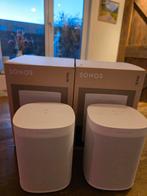 Sonos One SL wit (duo), Ophalen of Verzenden, Zo goed als nieuw, Sonos, Minder dan 60 watt