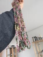 9 Lange Toermalijn Colliers - Multicolor, Ophalen of Verzenden, Nieuw, Binnen