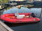 Zodiac RIB 4.20m plus 50PK Yamaha PRO autolube en trailer, Ophalen, Gebruikt, Zodiac, Benzine