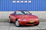 Mazda MX-5 1.6i-16V Aut. Miata automaat low milages, Auto's, Automaat, Gebruikt, Zwart, 4 cilinders