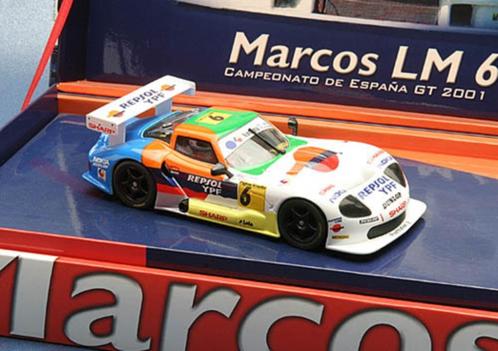 FLY Marcos LM 600 Repsol Campeonato De Espana GT 2001A28, Kinderen en Baby's, Speelgoed | Racebanen, Ophalen of Verzenden