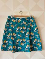 King Louie Border Skirt rok blauw ananas XXL/44 zgan, Kleding | Dames, Blauw, Maat 42/44 (L), Ophalen of Verzenden, Zo goed als nieuw